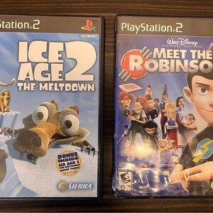 PlayStation 2 kids games: Ice Age 2: The Meltdown & Disney’s Meet the Robinson’s
